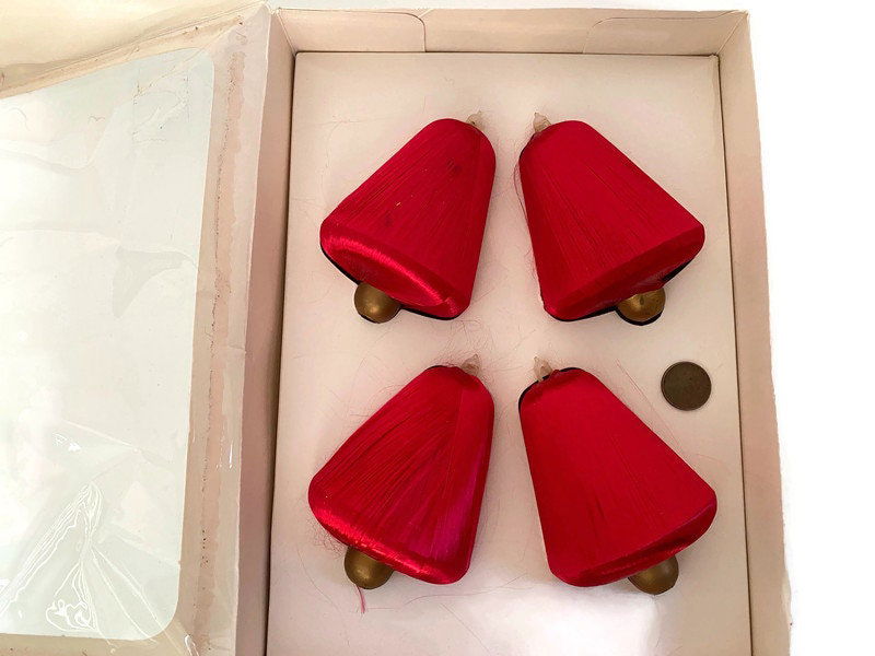 Vintage Christmas Bell Bradford Ornaments - Duckwells