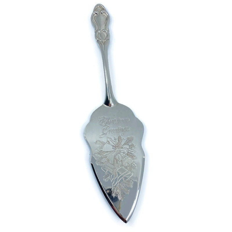 Vintage Christmas Cake Server - Duckwells