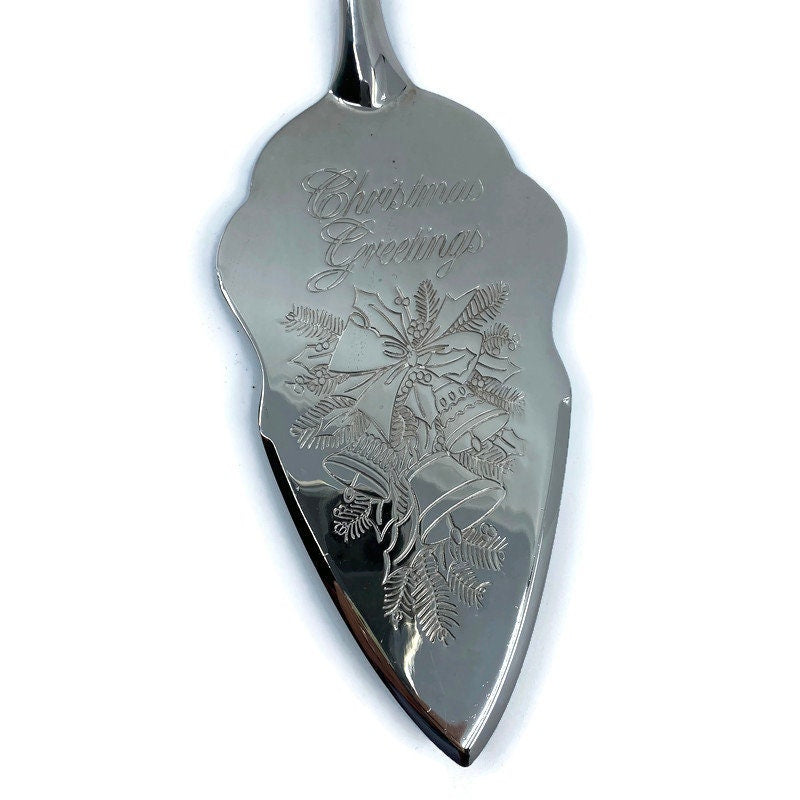 Vintage Christmas Cake Server - Duckwells