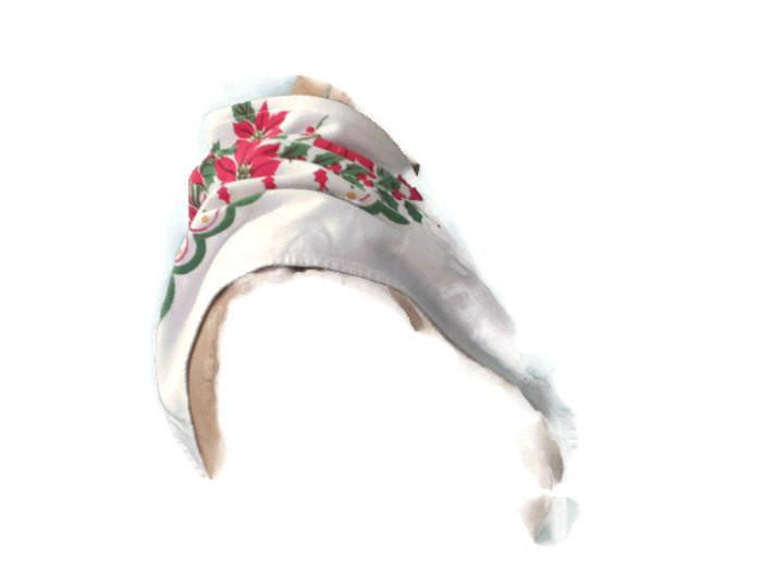 Vintage Christmas Fabric Scarf - Duckwells