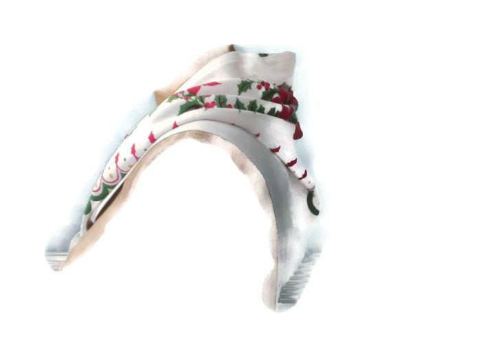Vintage Christmas Fabric Scarf - Duckwells