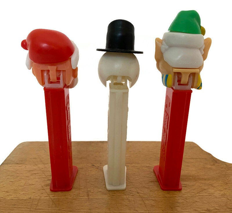Vintage Christmas Pez Dispensers - Duckwells