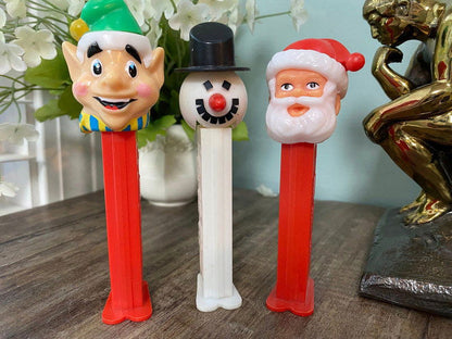 Vintage Christmas Pez Dispensers - Duckwells