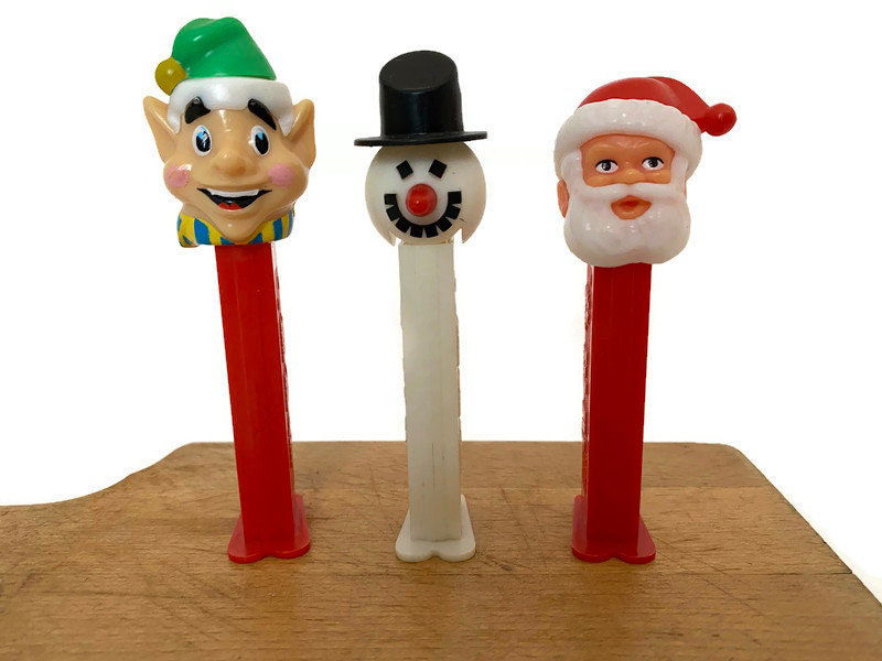 Vintage Christmas Pez Dispensers - Duckwells
