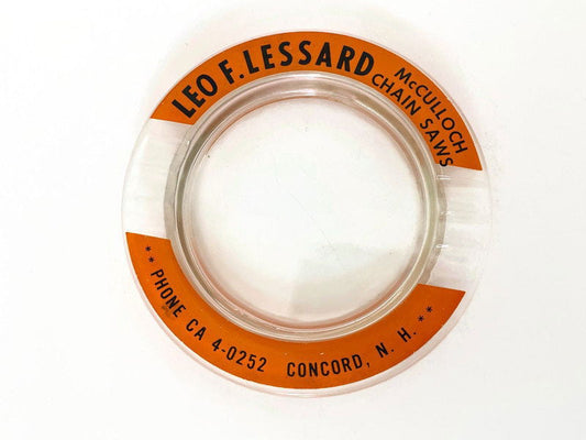 Vintage Concord NH Advertising Ashtray - Duckwells