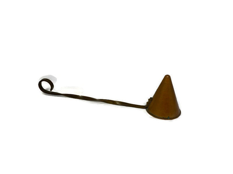 Vintage Copper and Brass Candle Snuffer - Duckwells