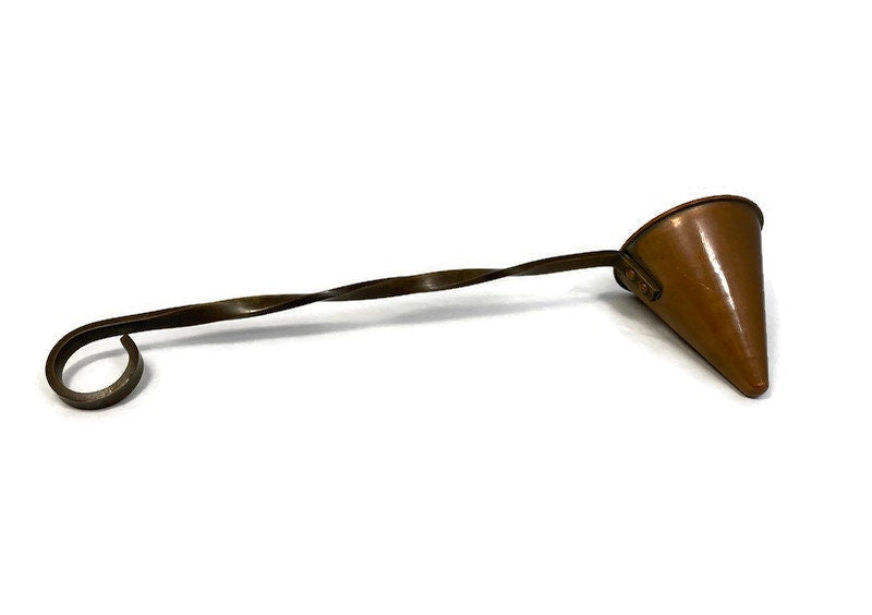 Vintage Copper and Brass Candle Snuffer - Duckwells