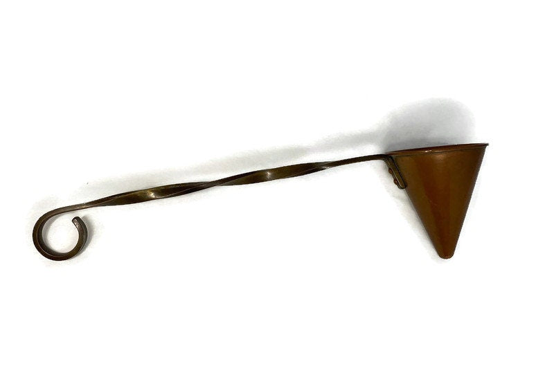 Vintage Copper and Brass Candle Snuffer - Duckwells