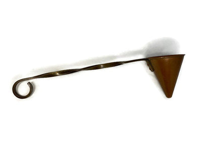 Vintage Copper and Brass Candle Snuffer - Duckwells