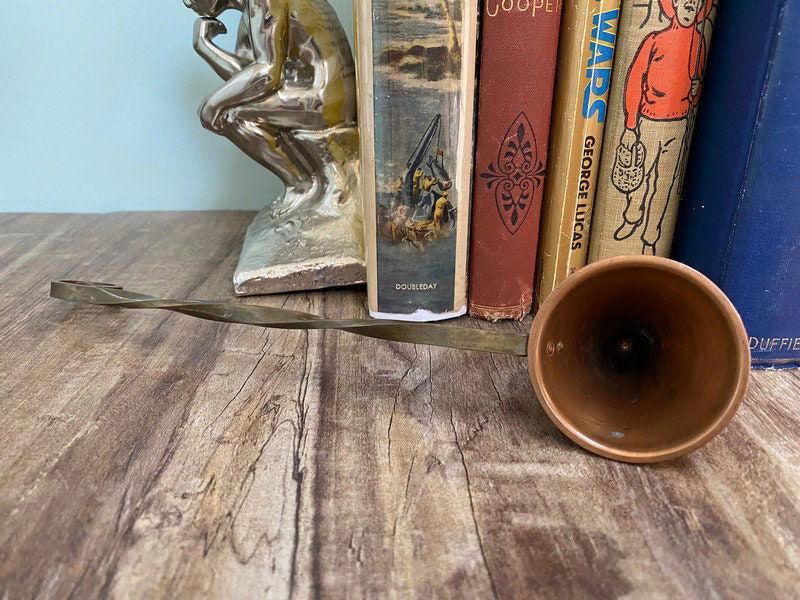 Vintage Copper and Brass Candle Snuffer - Duckwells