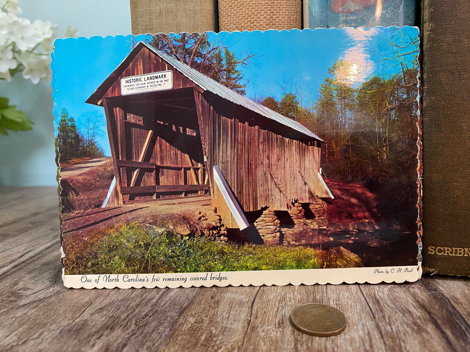 Vintage Covered Bridges Postcards Lot - Duckwells