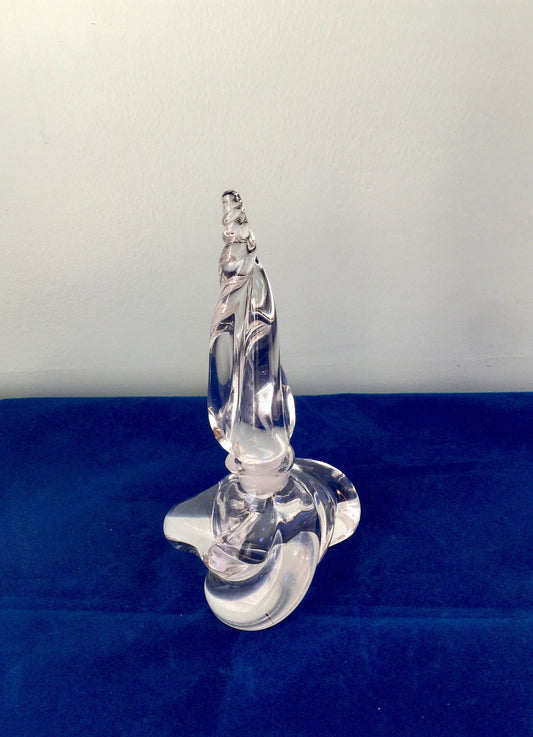 Vintage Crystal Perfume Bottle - Duckwells