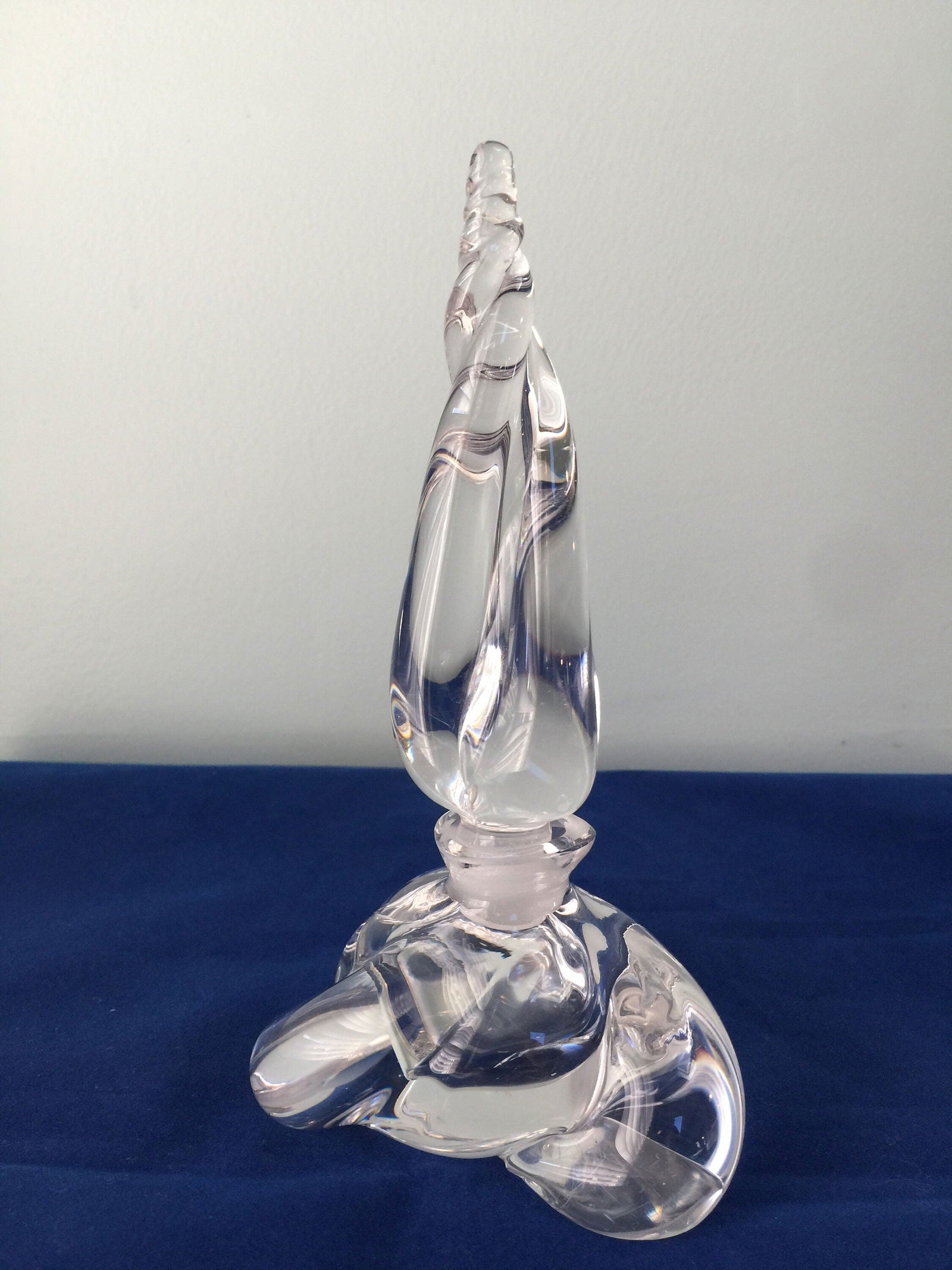 Vintage Crystal Perfume Bottle - Duckwells