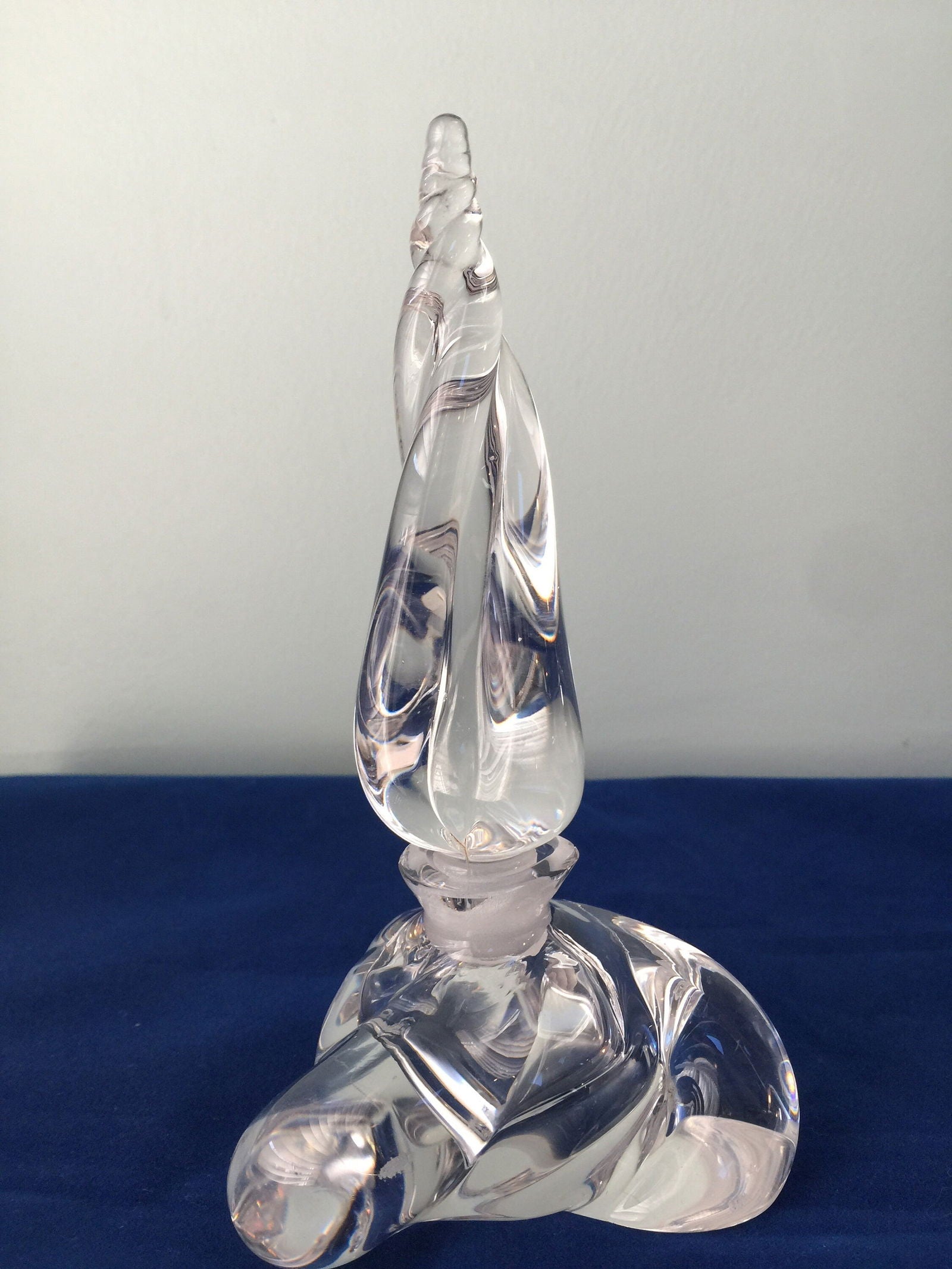 Vintage Crystal Perfume Bottle - Duckwells