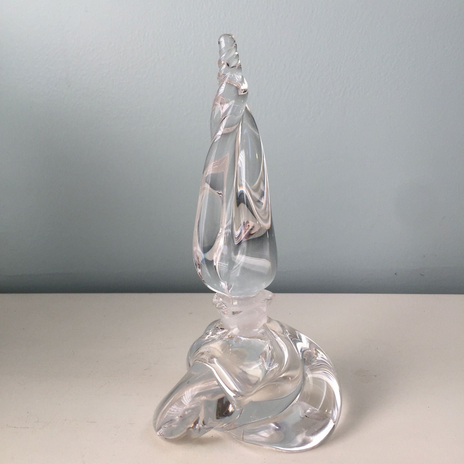 Vintage Crystal Perfume Bottle - Duckwells