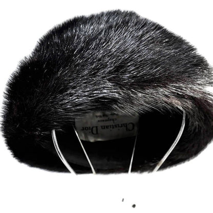 Vintage Dior Fur Hat - Christian Dior chapeaux Paris - New York - Duckwells