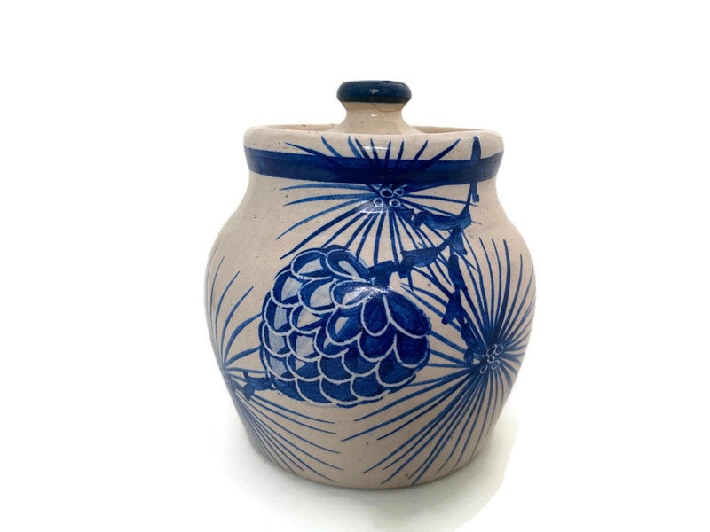 Vintage Dorchester Pottery Covered Jar - Duckwells