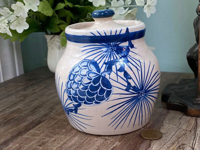 Vintage Dorchester Pottery Covered Jar - Duckwells