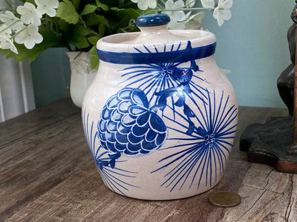Vintage Dorchester Pottery Covered Jar - Duckwells