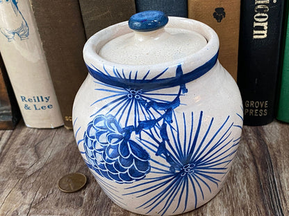 Vintage Dorchester Pottery Covered Jar - Duckwells