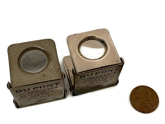 Vintage DuPont Pocket Folding Magnifier Film Viewer at Duckwells