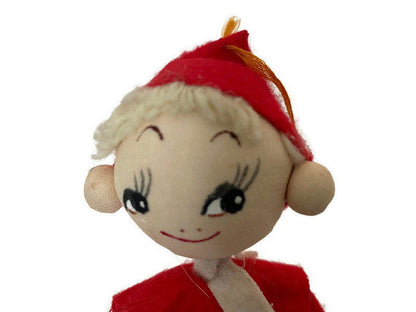 Vintage Elf Christmas Ornament Decoration - Duckwells