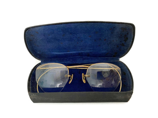 Vintage Eyeglasses and Case at Duckwells