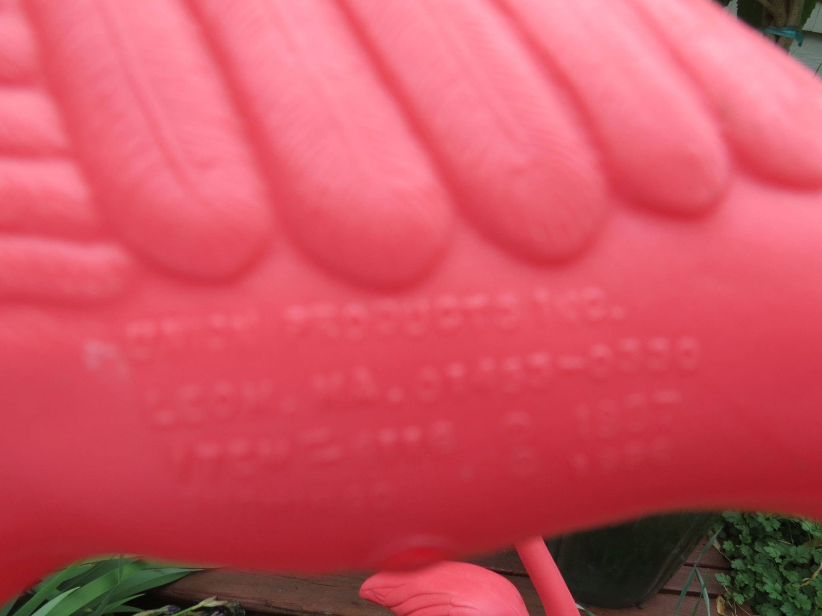 Vintage Featherstone Pink Flamingo - Duckwells
