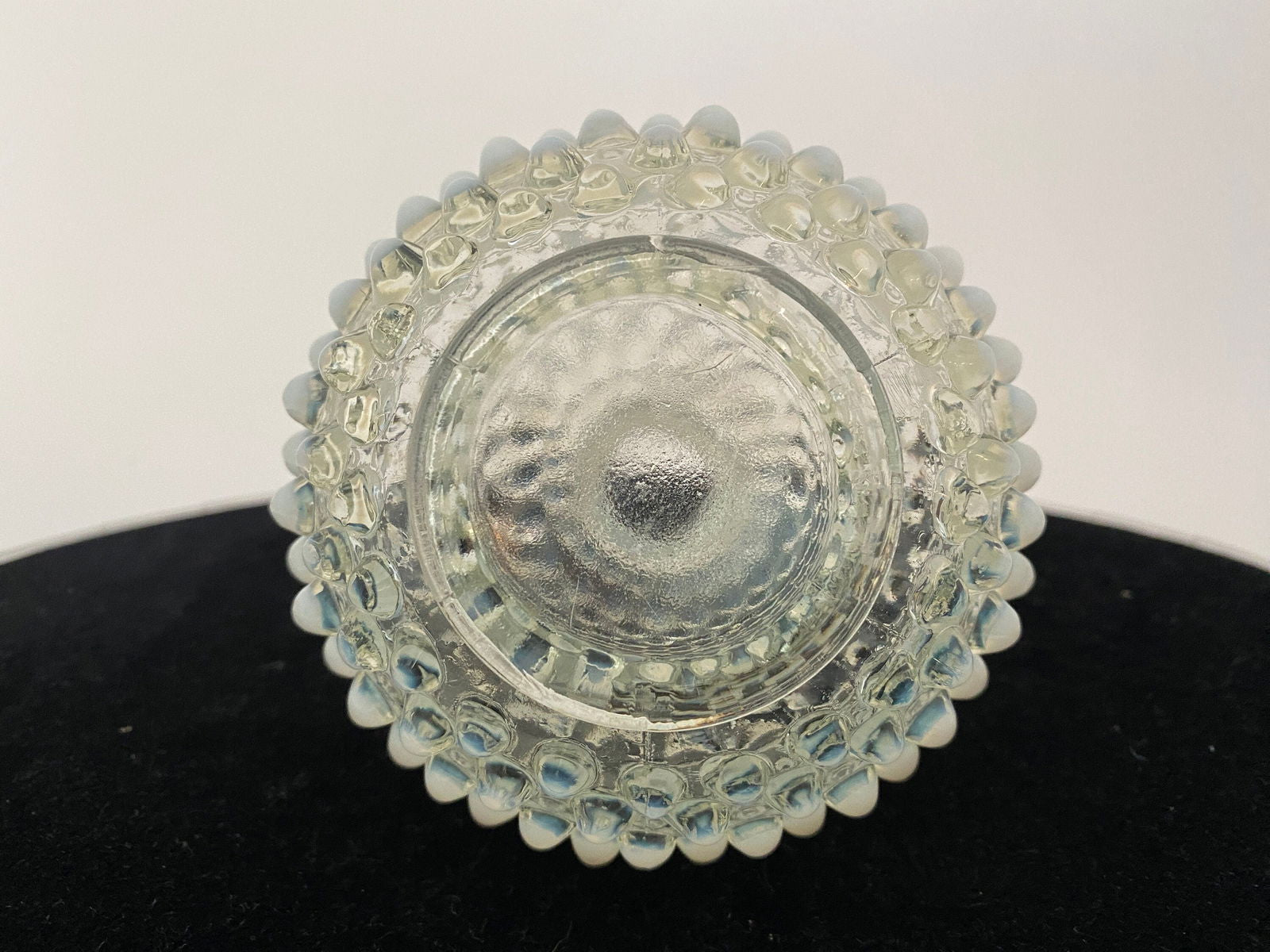 Vintage Fenton Hobnail Opalescent Bottle - Duckwells