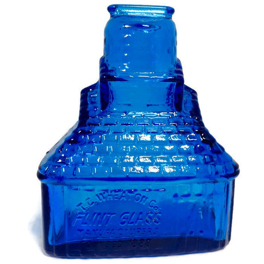 Vintage Flint Glass Coin Bank at Duckwells