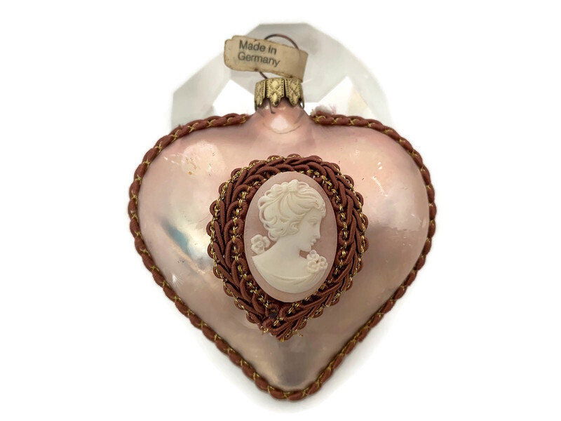 Vintage German Glass Christmas Ornament - Duckwells