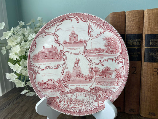 Vintage Gettysburg Pennsylvania Plate - Duckwells