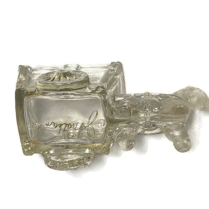 Vintage Glass Donkey Cart - Duckwells