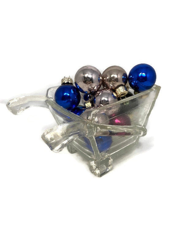 Vintage Glass Wheelbarrow - Duckwells