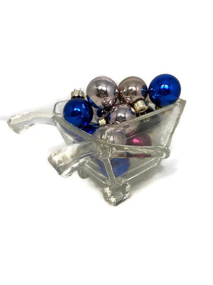 Vintage Glass Wheelbarrow - Duckwells