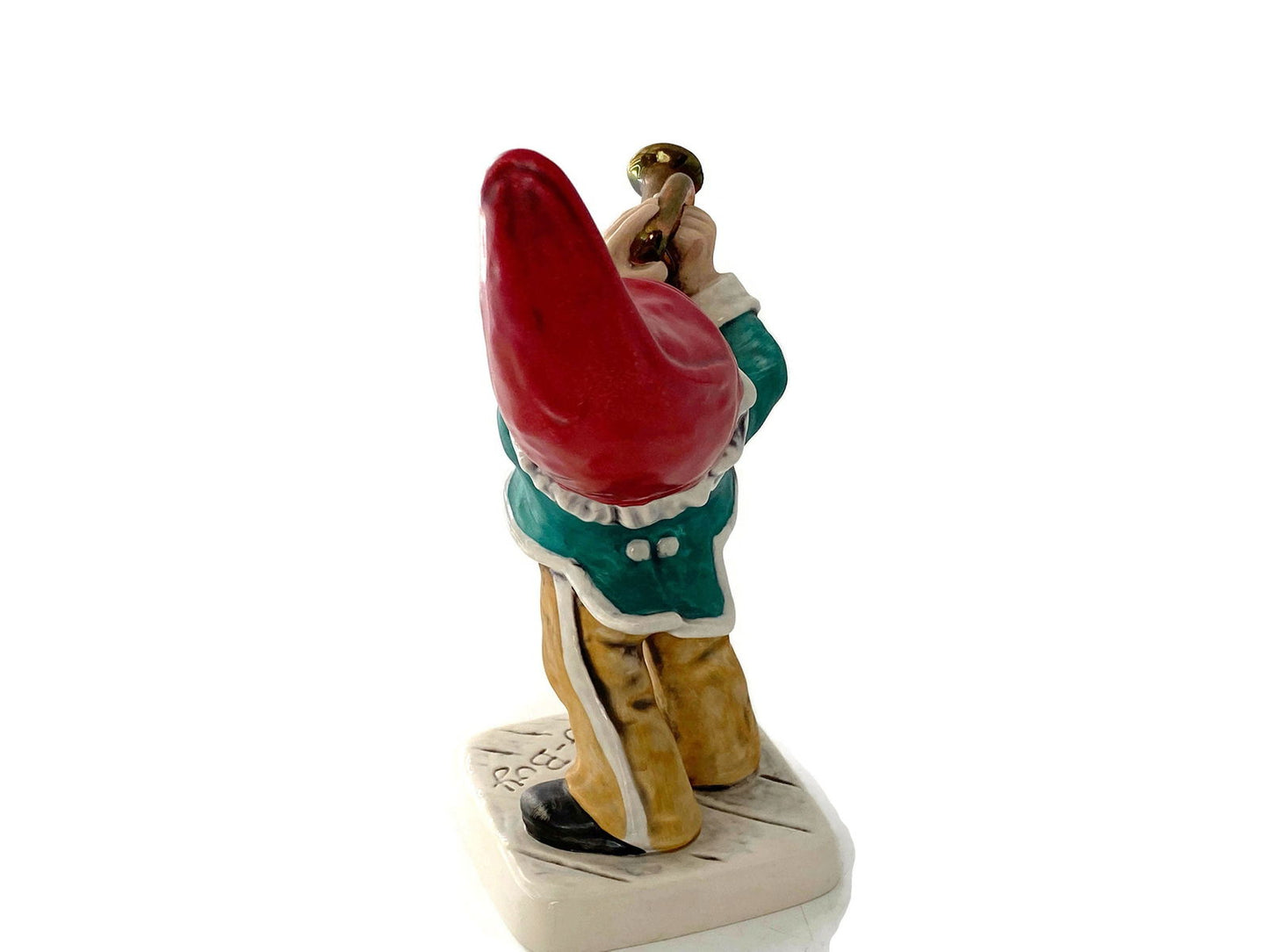 Vintage Gnome Trumpet Playing Figurine by Goebel - Duckwells