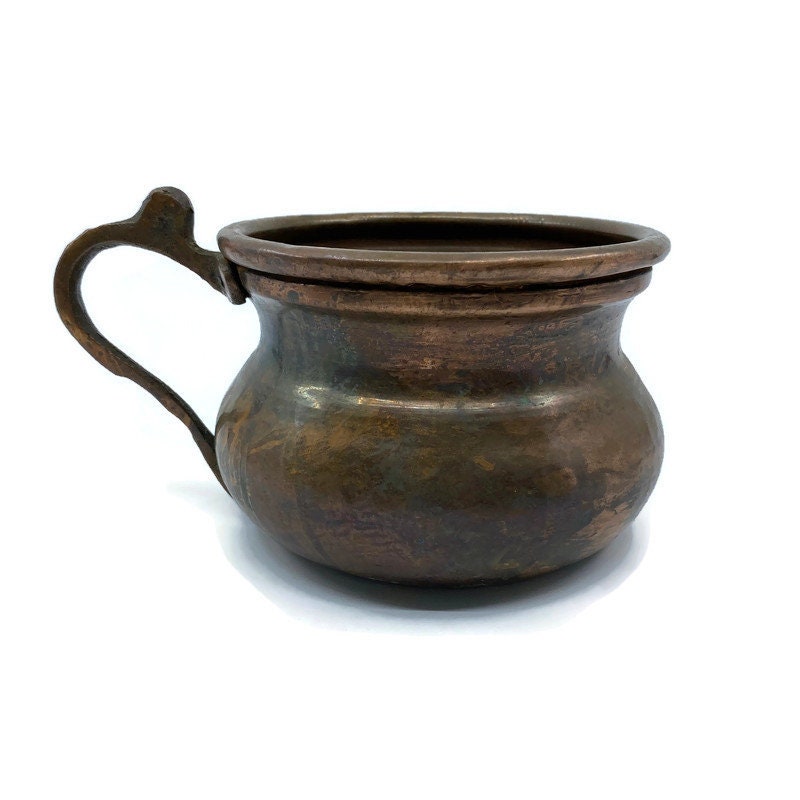 Vintage Hand Hammered Copper Pot - Duckwells
