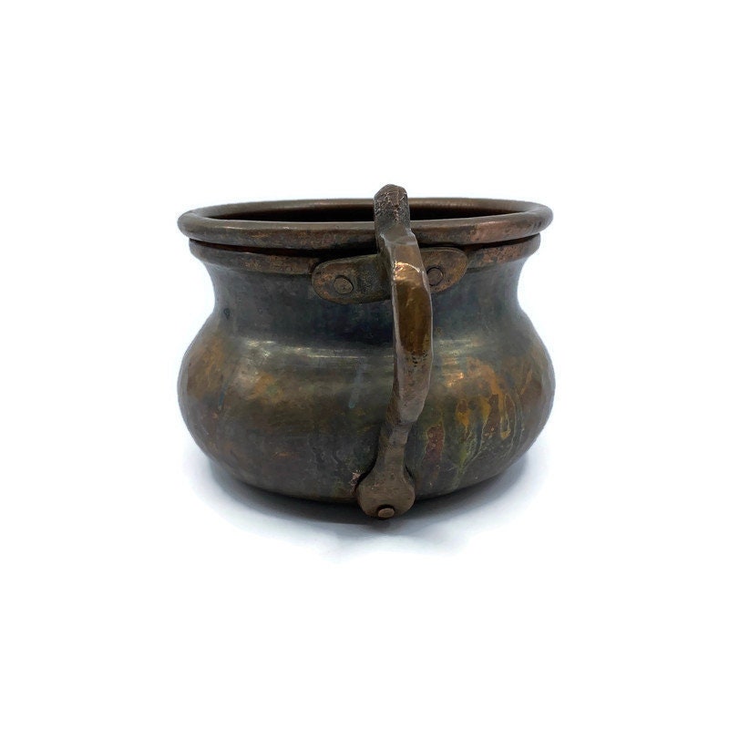 Vintage Hand Hammered Copper Pot - Duckwells