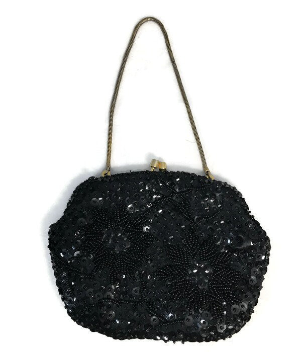 Vintage Hand Made Beaded Purse - Duckwells