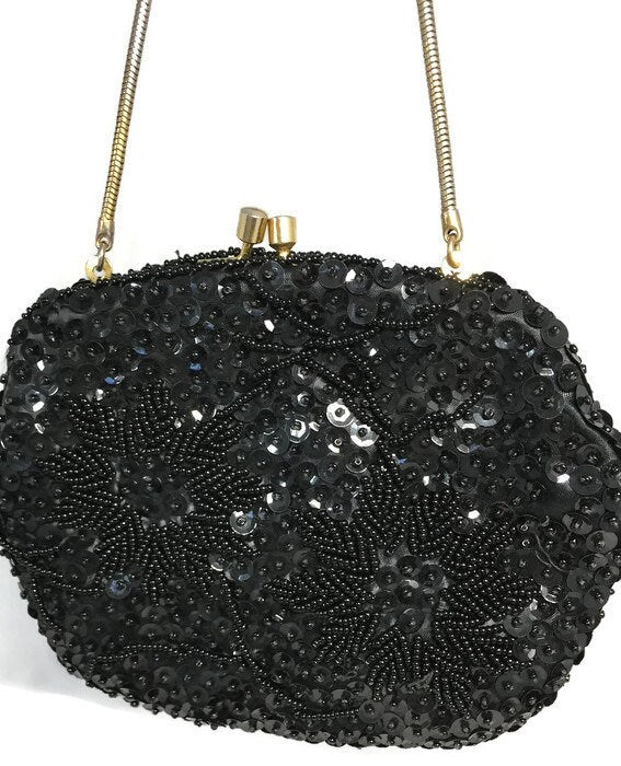 Vintage Hand Made Beaded Purse - Duckwells