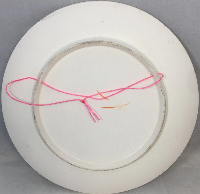 Vintage Hand Painted Rockport Massachusetts Souvenir Plate - Duckwells