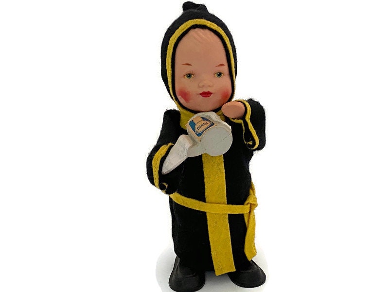 Vintage Hofbrauhaus Brewery Souvenir Advertising Monk Doll - Duckwells