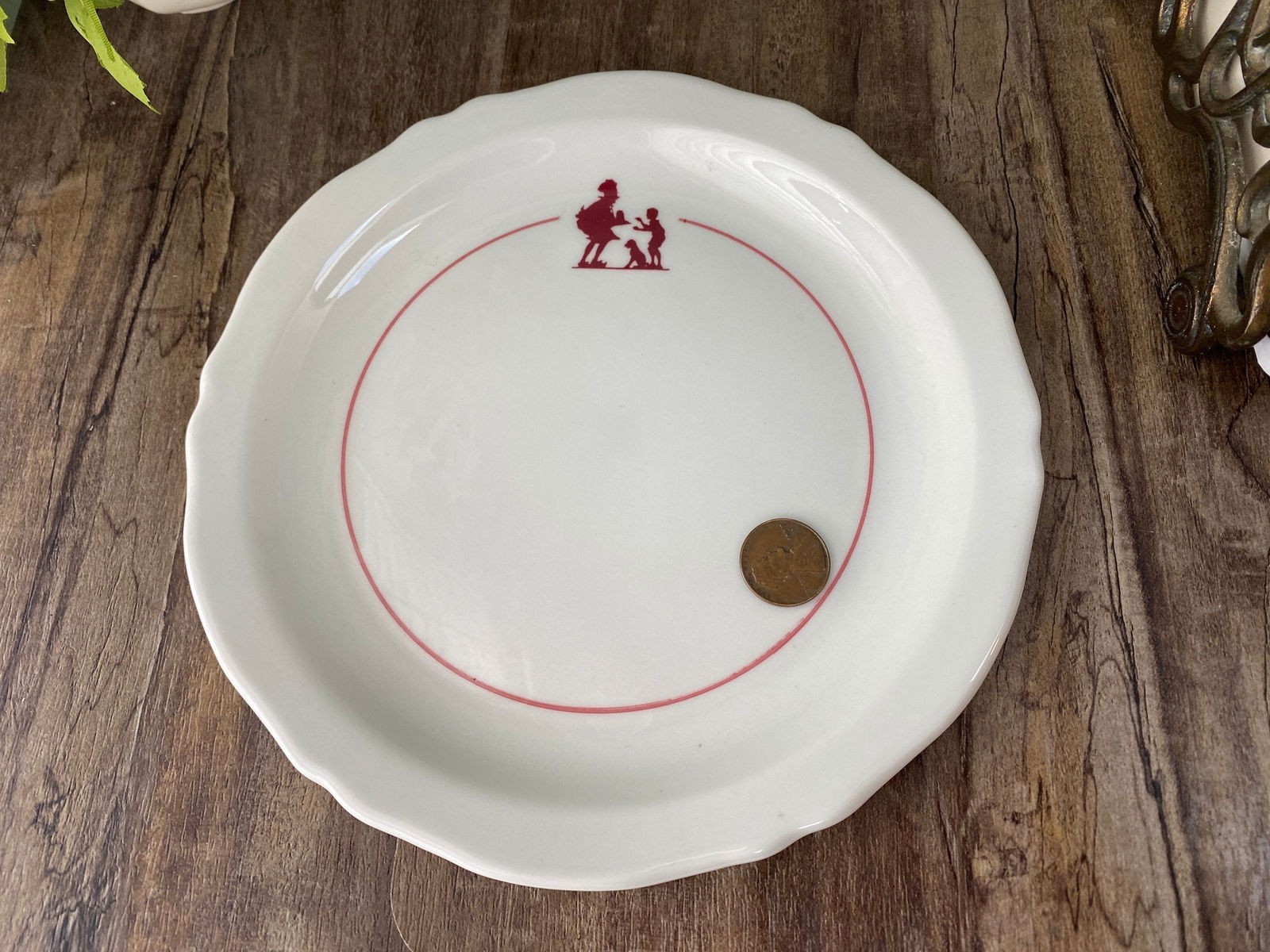 Vintage Howard Johnsons Small Plate - Duckwells