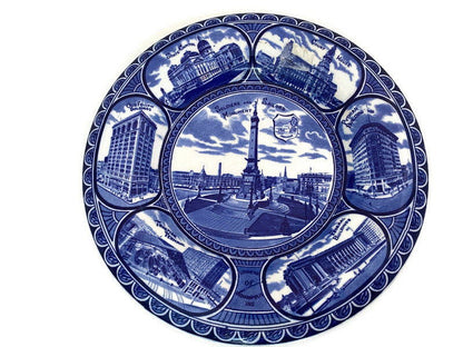 Vintage Indianapolis Souvenir Plate - Duckwells