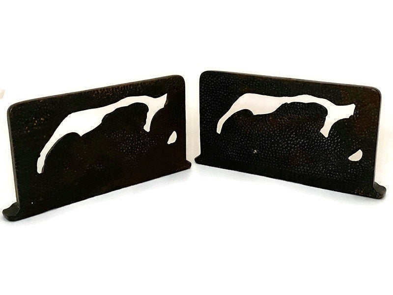 Vintage Lion of Lucerne Bookends - Duckwells