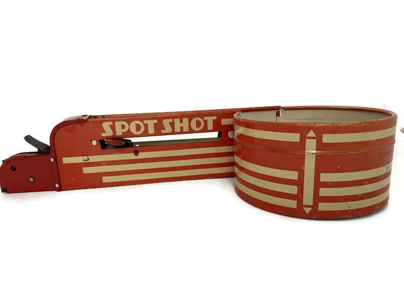 Vintage Litho Spot Shot Marble Game for Display - Duckwells