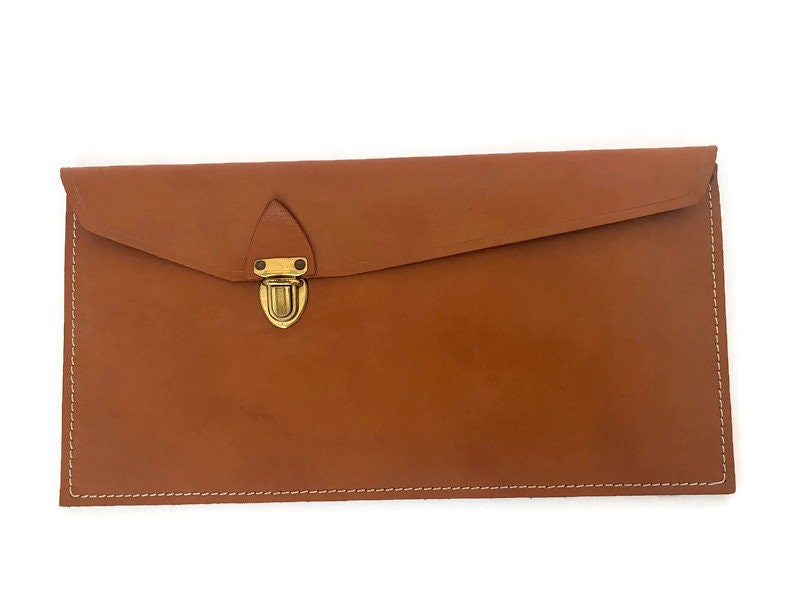 Vintage Morrell Leather Document Case - Duckwells