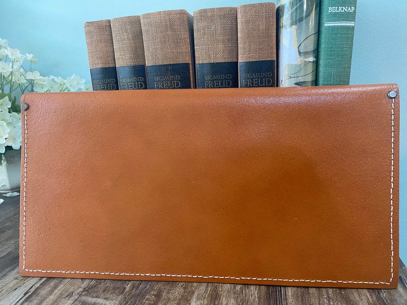 Vintage Morrell Leather Document Case - Duckwells