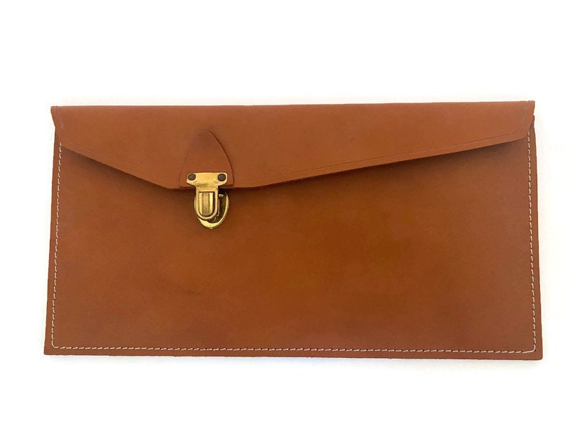 Vintage Morrell Leather Document Case - Duckwells