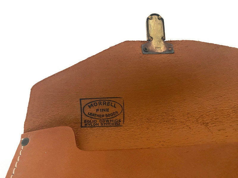 Vintage Morrell Leather Document Case - Duckwells